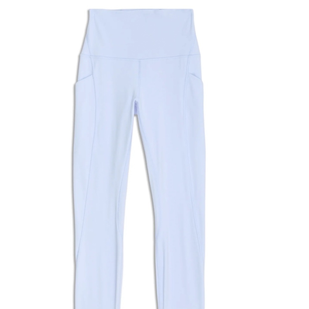 Lululemon Align High Rise 25" inseam, pastel blue